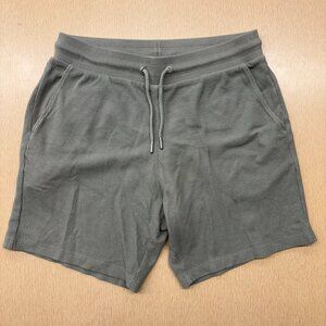 ASOS design waffle knit green shorts